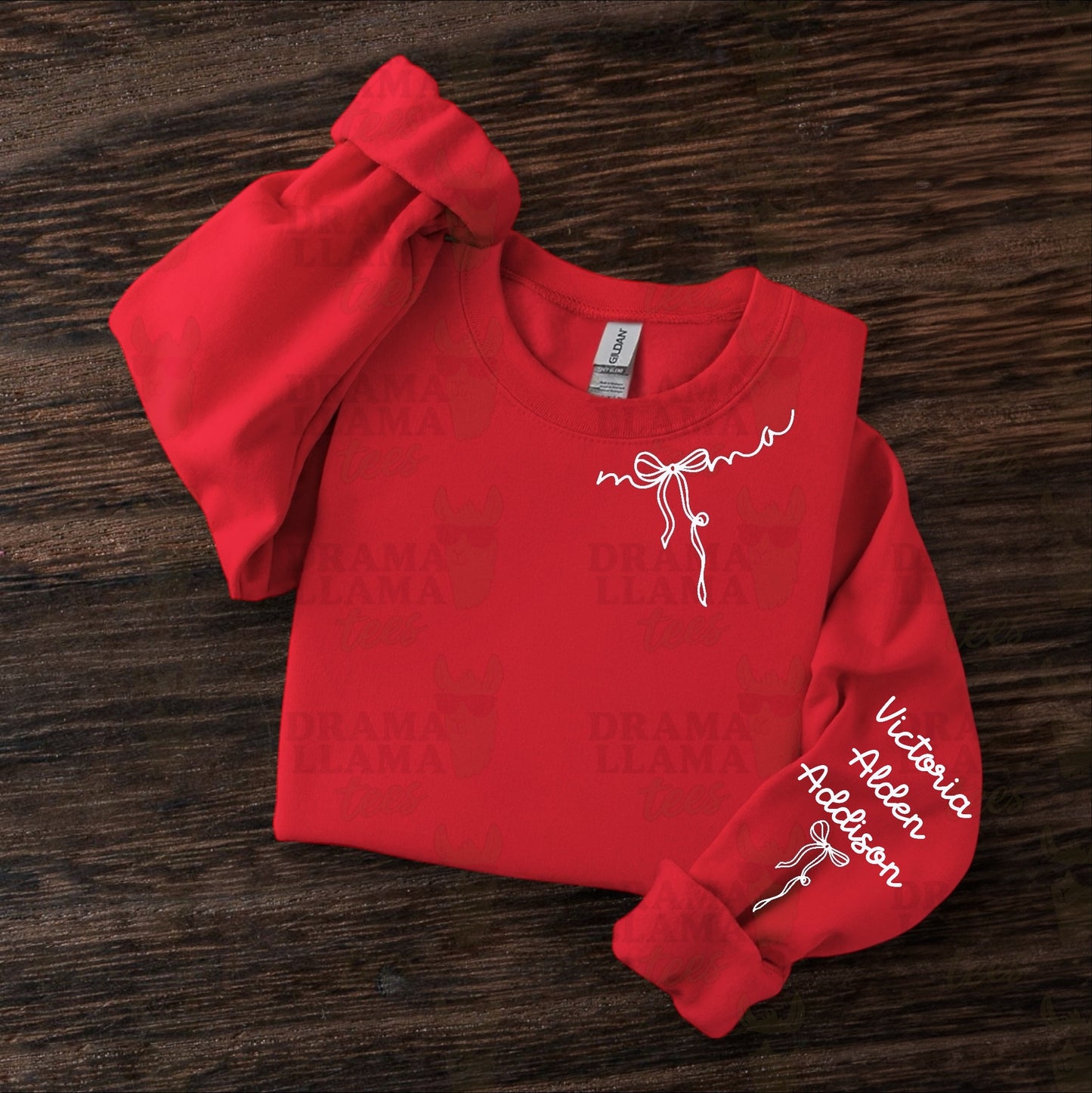 Mama (Or Other Title) Coquette Sweatshirts