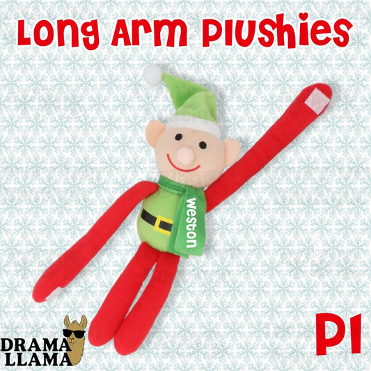 11" Long Arm Personalized Plushies