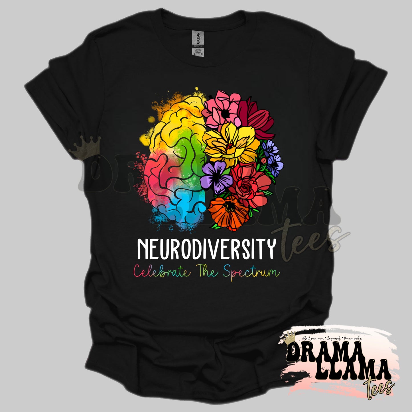 Neurodiversity Celebrate the Spectrum Tees: DLTPO