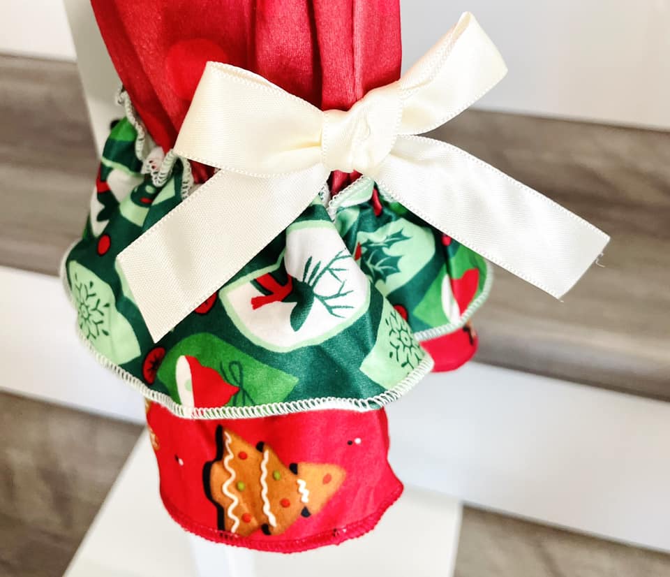 12-18mo 18-24mo Christmas Embroidered Gingerbread Romper *CLOSEOUT SALE*