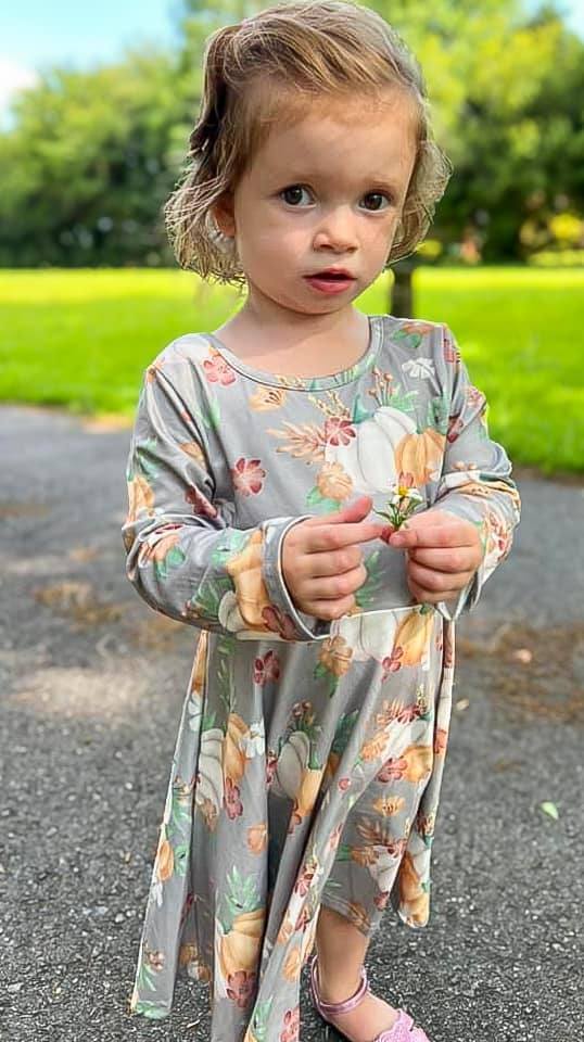 3T 4T Boho Vibes Fall Dress *CLOSEOUT SALE*