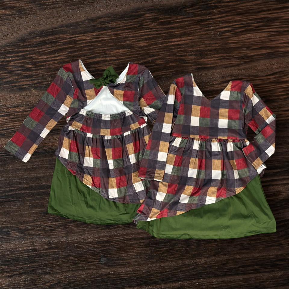 4T Perfect Plaid TDB Exclusive Dress *Ready to ship!*