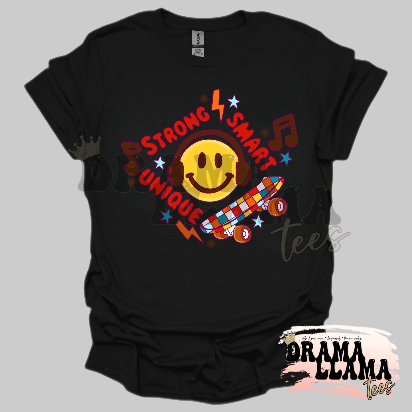 Strong Smart Unique Skate Tees: DLTPO