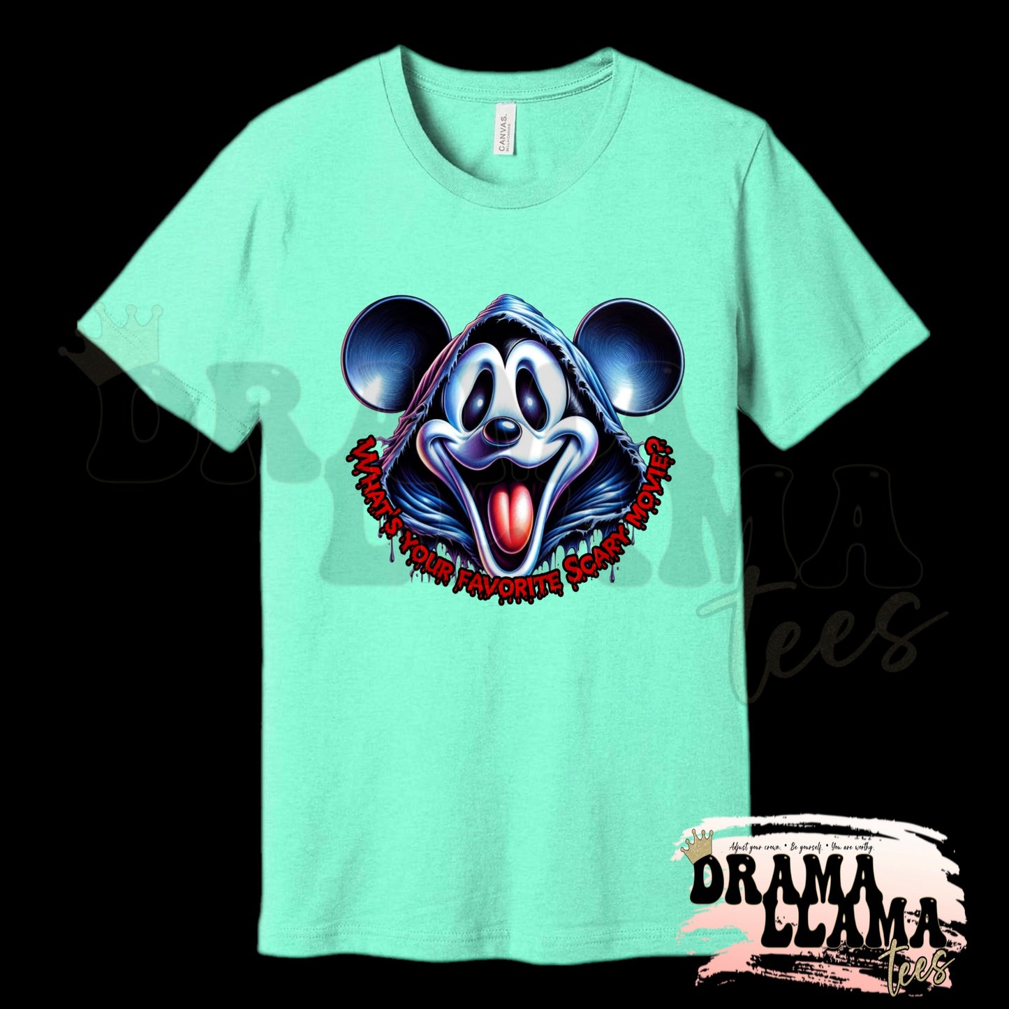 Adult Spooky Drop 1 Tees- MINT