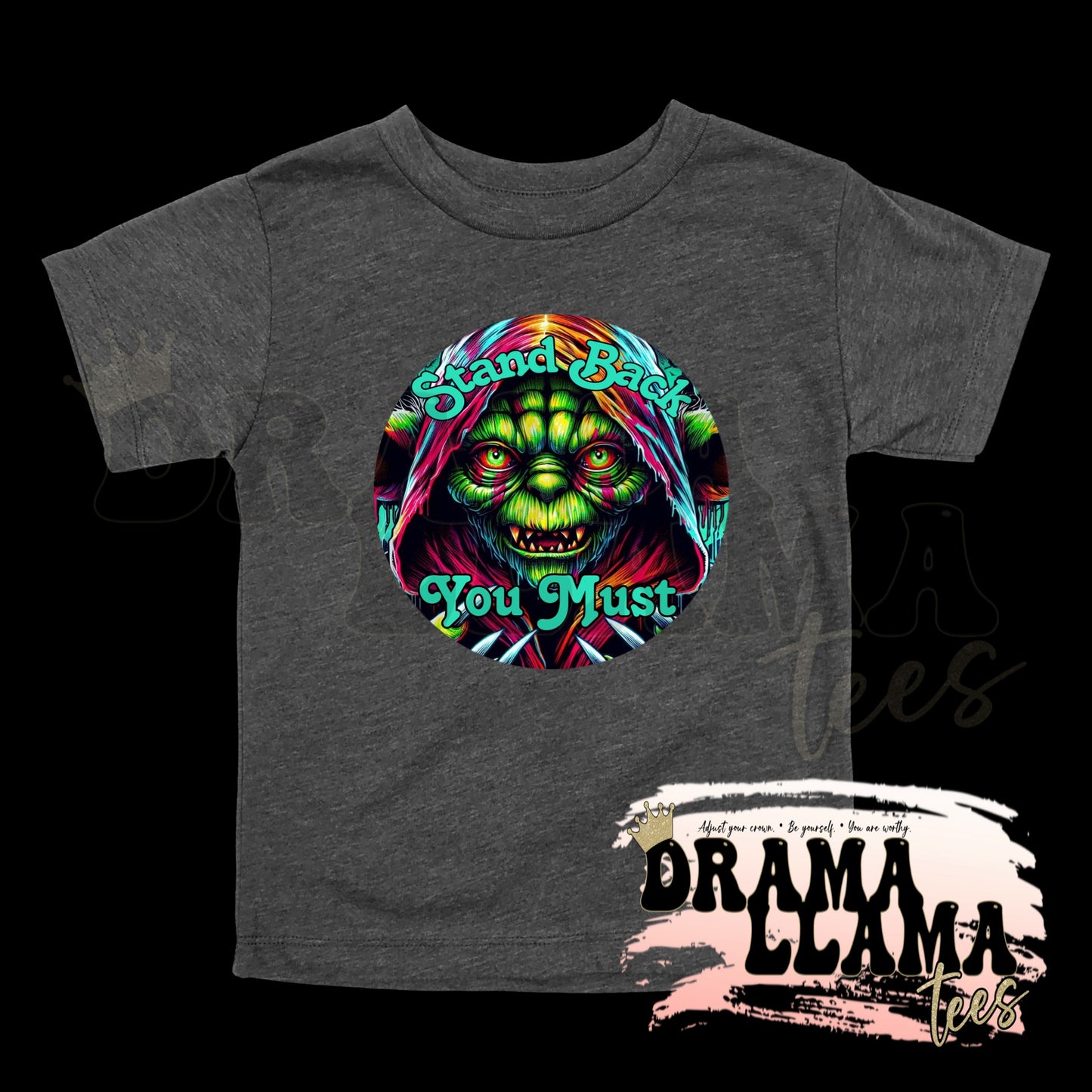 Toddler Spooky Drop 1 Tees- SLATE