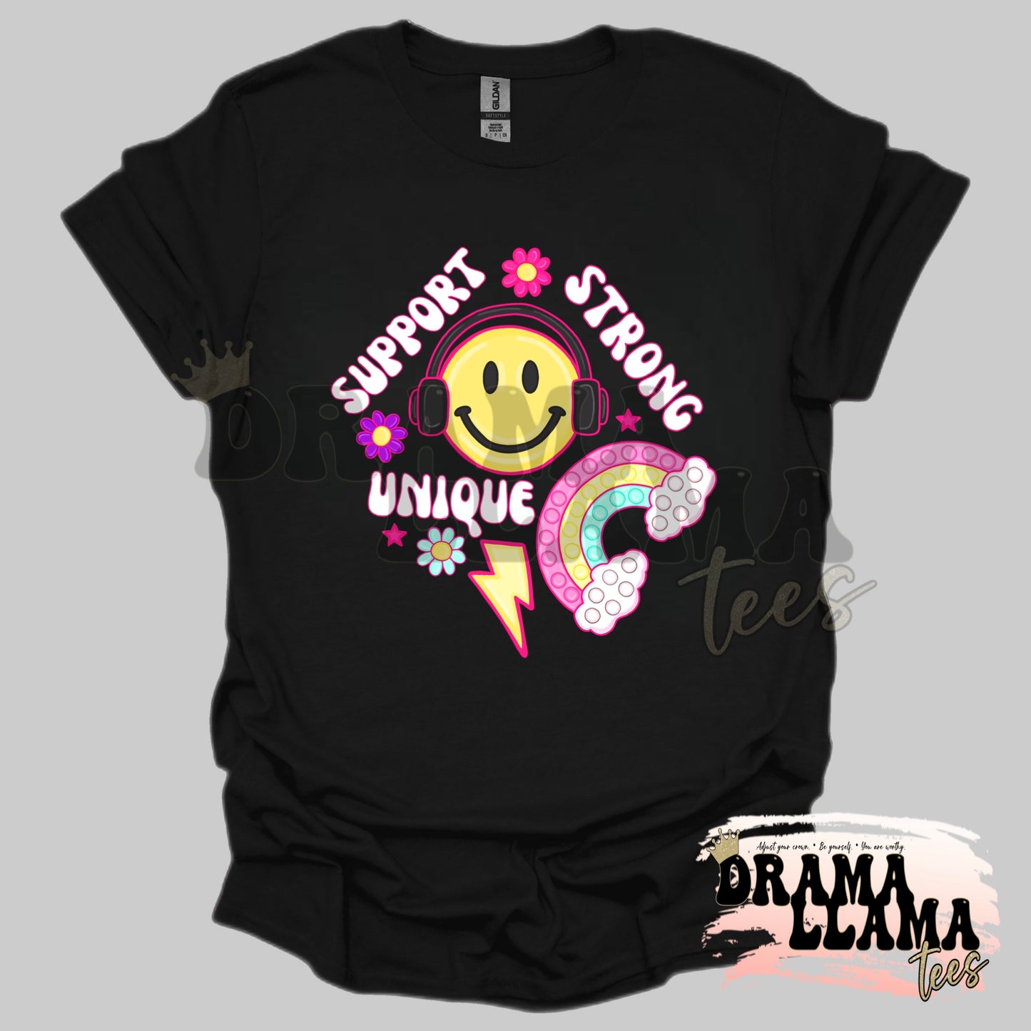 Support Strong Unique Rainbows Tees: DLTPO