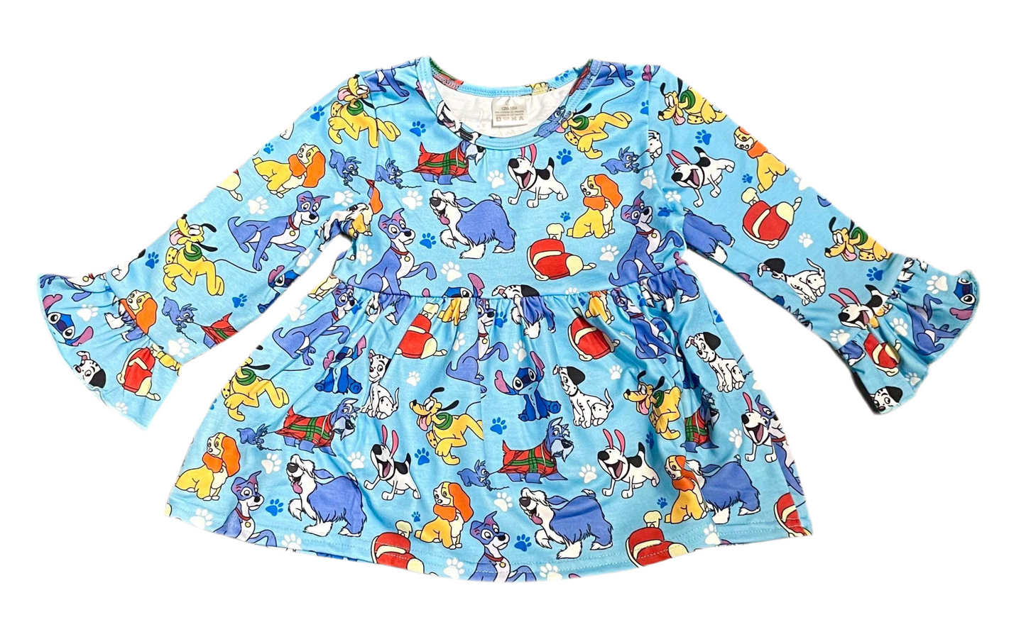 2T 6-7 7-8 Dog Character Mashup Tunic *CLOSEOUT SALE*