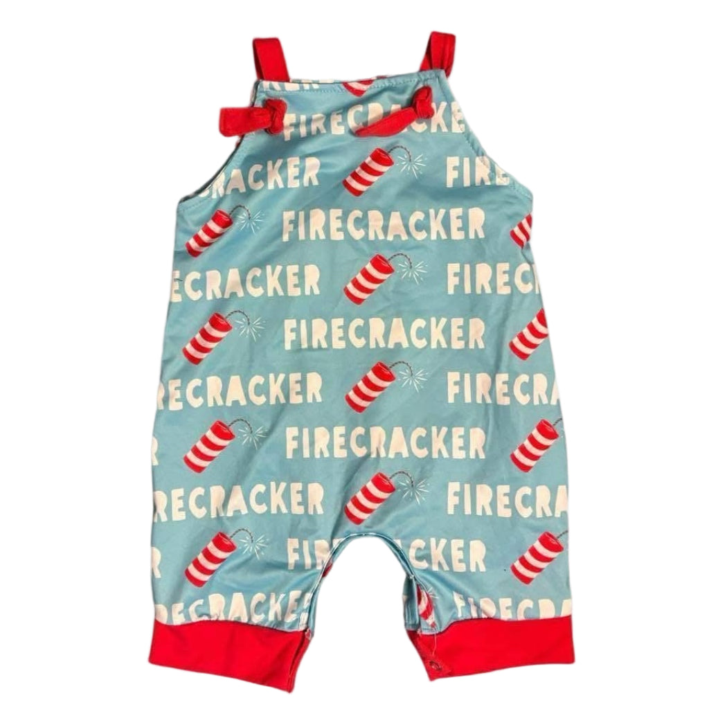 7-8 Firecracker Romper *CLOSEOUT SALE*