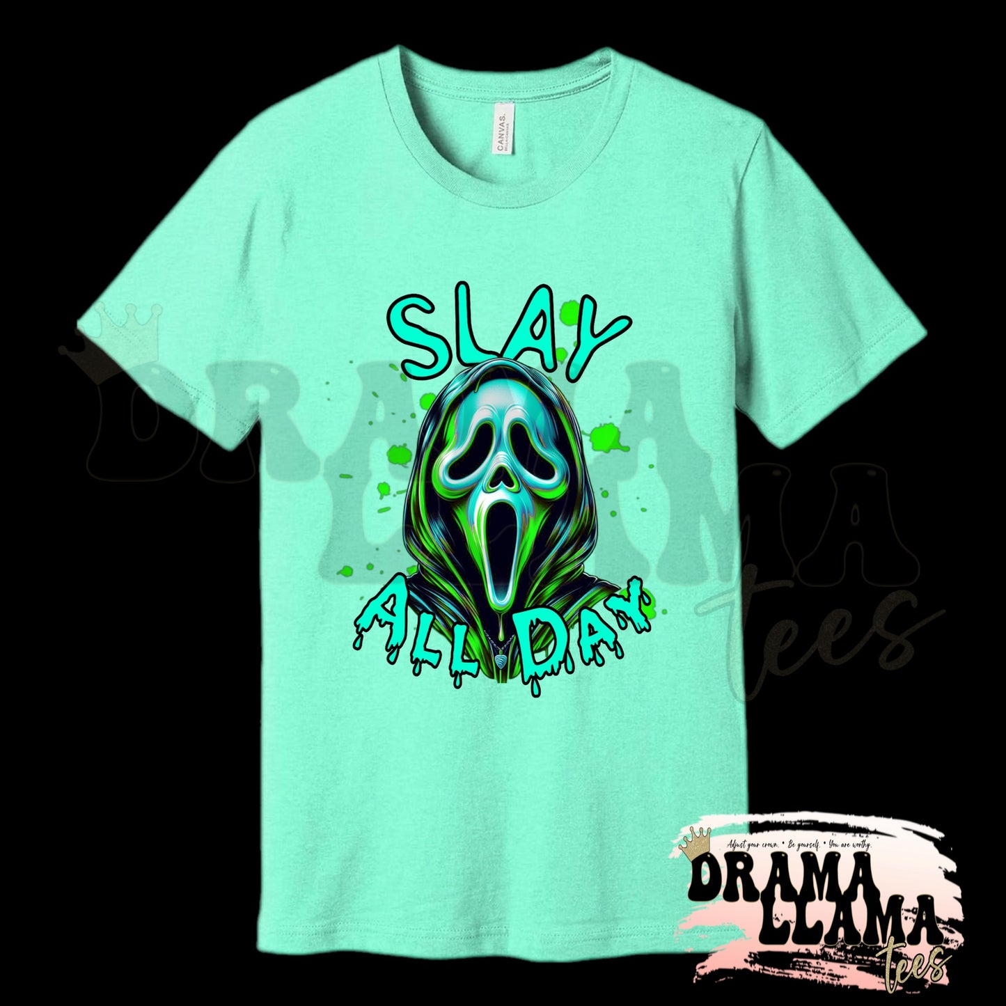 Adult Spooky Drop 1 Tees- MINT