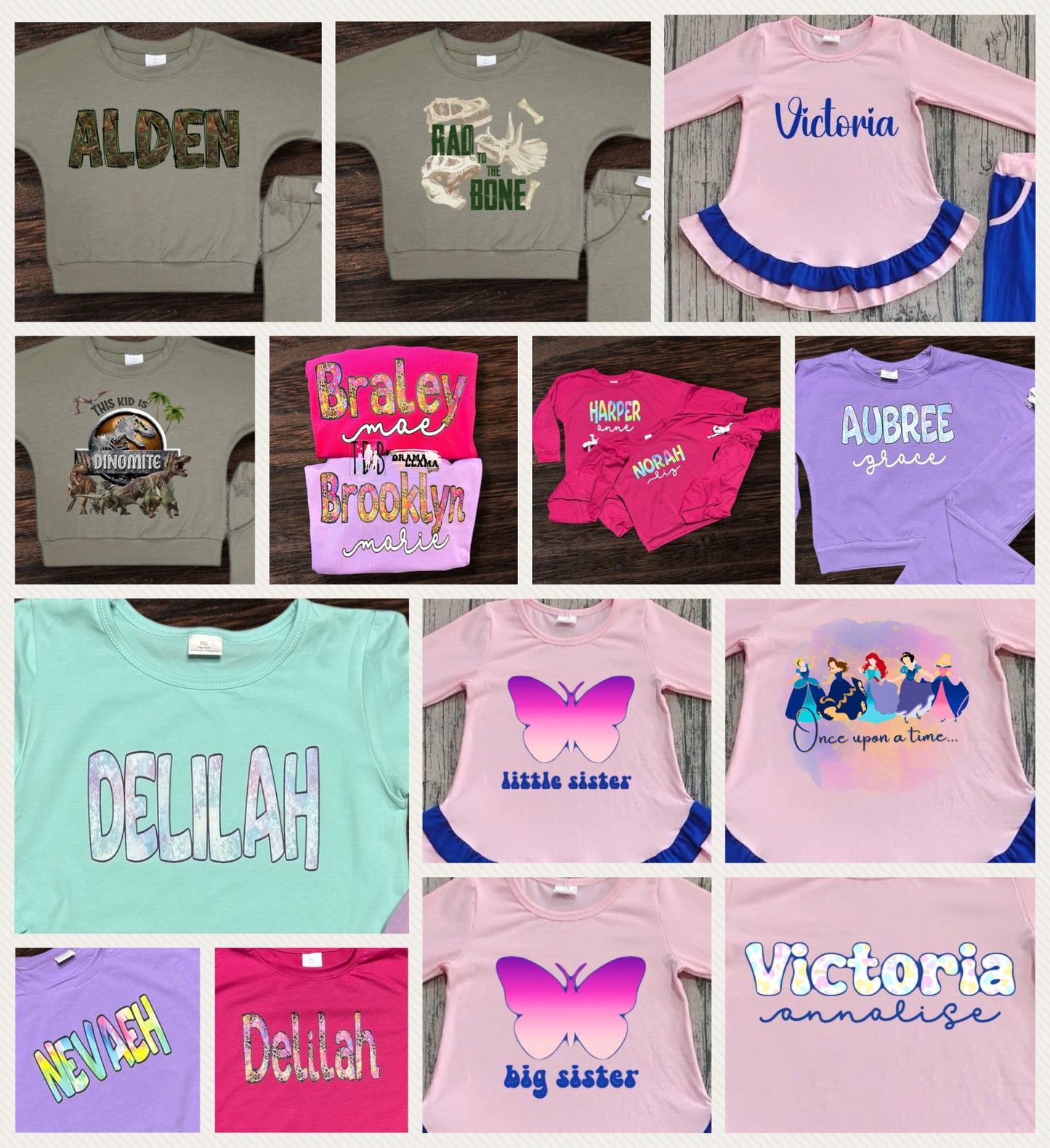 Deal-A-Day DAY REPEAT: Customized Jogger Sets DEAL! Closes at 11:59 PM EST! (Put size in note box!)