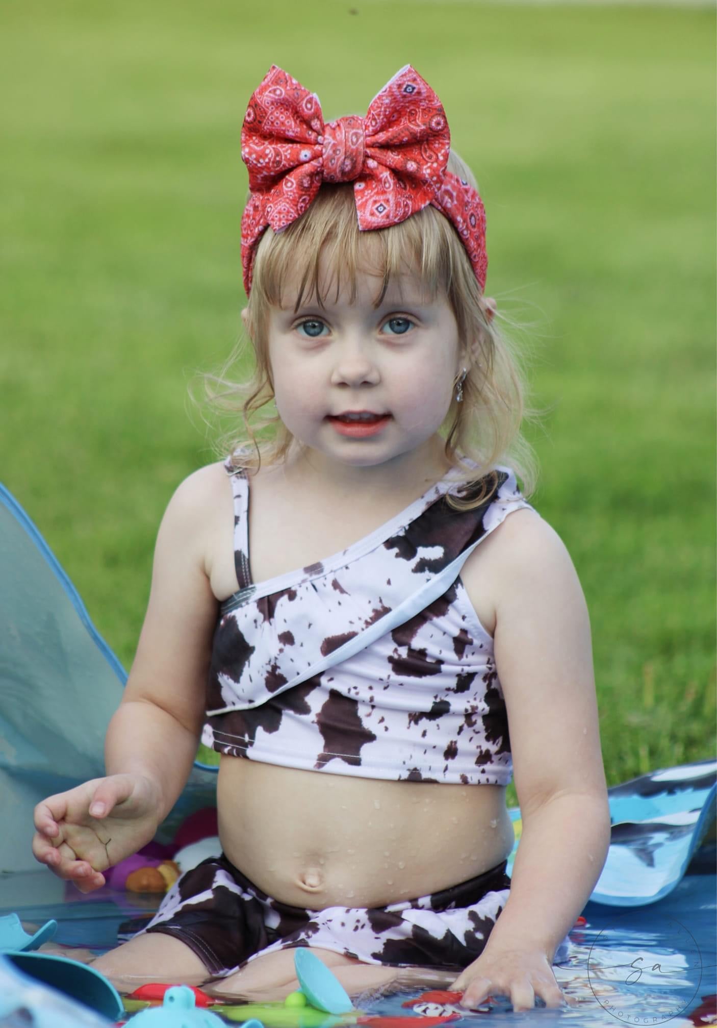 4T Cow Print Swim Top *CLOSEOUT SALE*