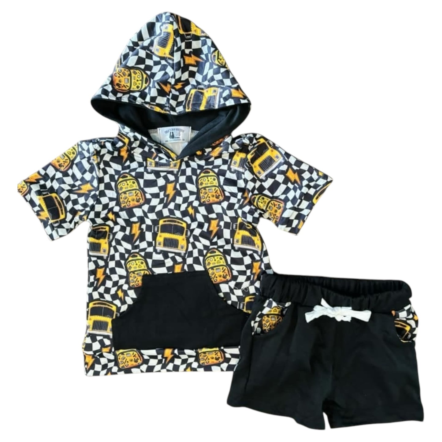 8-9 School Bus Checks TDB Exclusive *CLOSEOUT SALE*