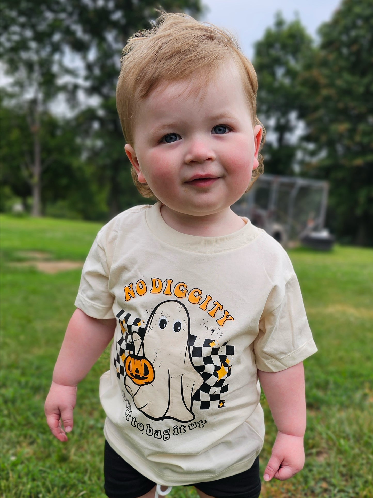 No Diggity- Bout to Bag it Up Kids Tee *Multiple Color Options Available*