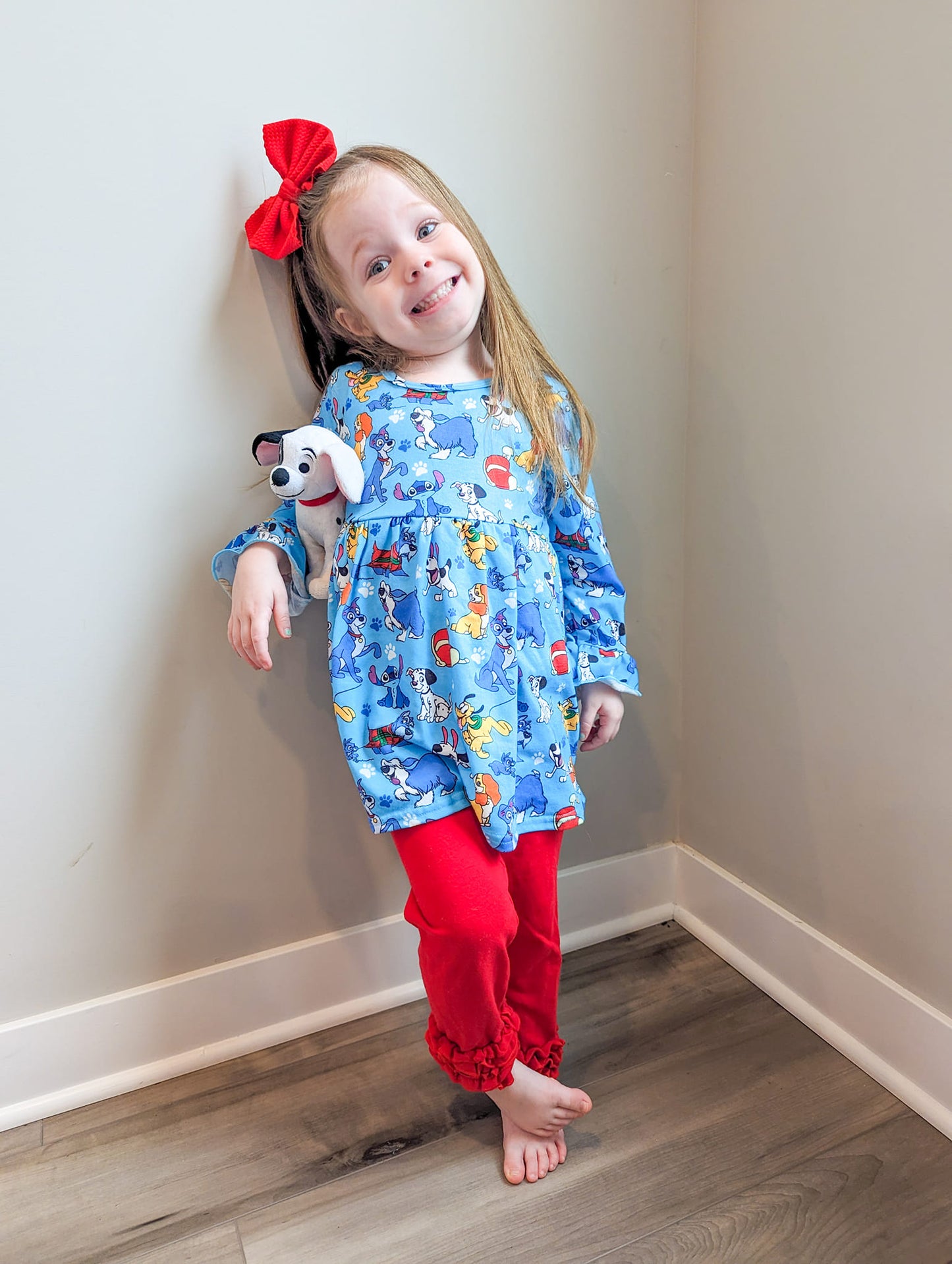 2T 6-7 7-8 Dog Character Mashup Tunic *CLOSEOUT SALE*