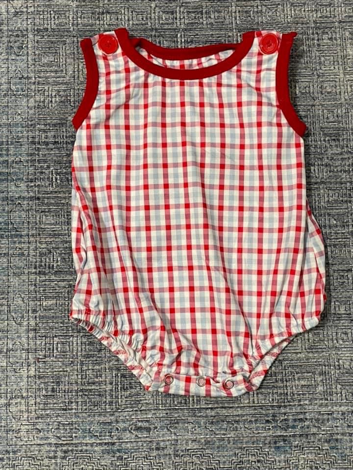 12-18 Striped Romper *CLOSEOUT SALE*
