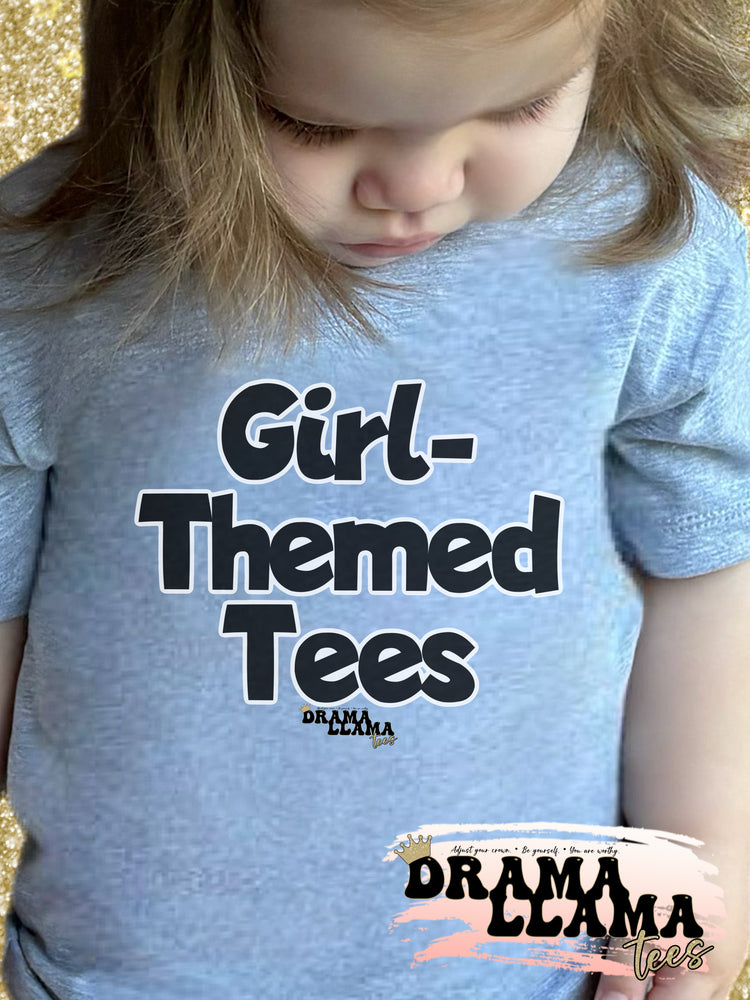 Girl-Themed Drama Llama Tees