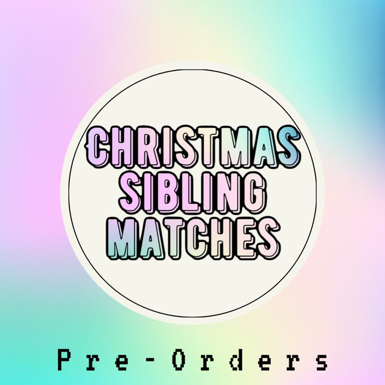 Christmas SIbling Coordinates - Toria's Den Boutique | Drama Llama Tees