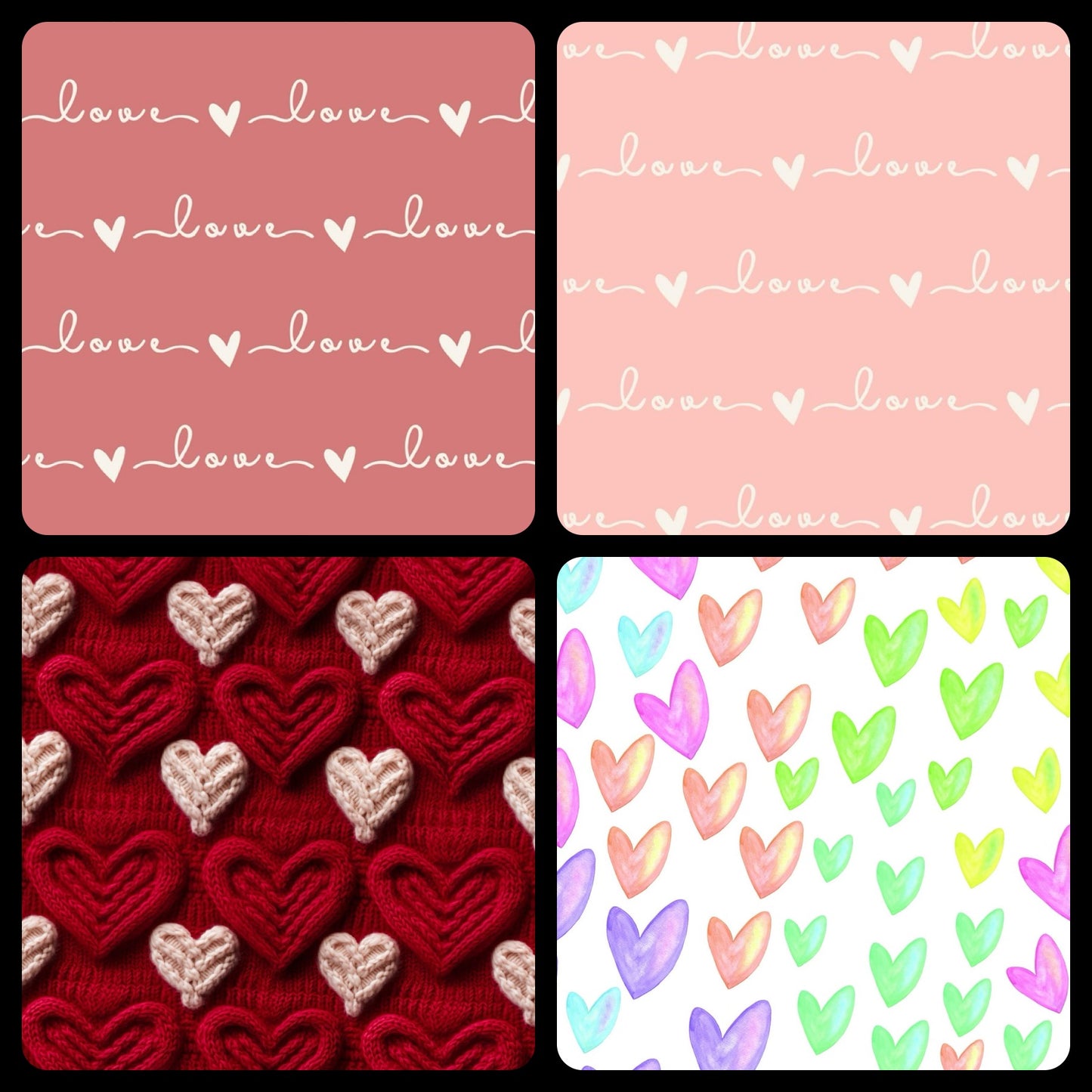 Customized Blankets- Love and Hearts