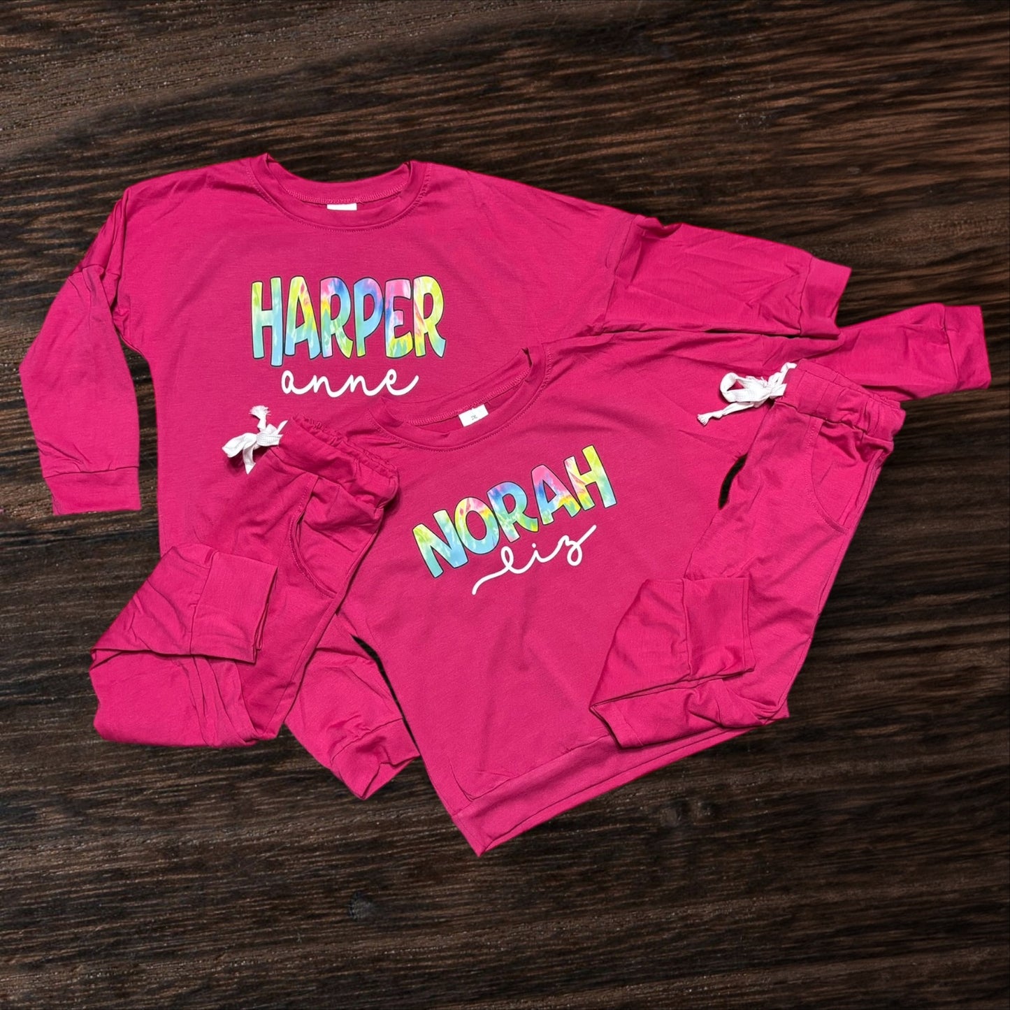 Customized Jogger Sets! (Put size in note box!)