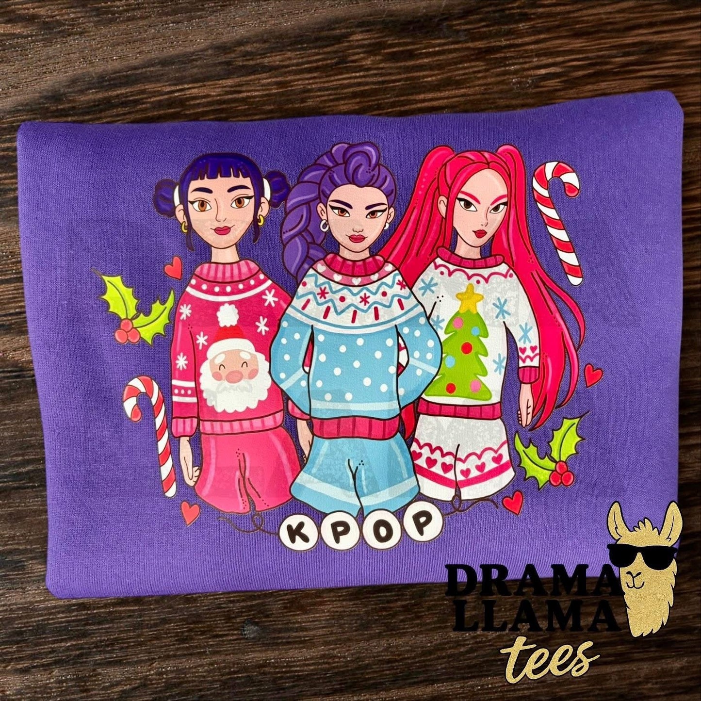 K💥 Christmas Tees/Sweatshirt (Multiple Color Options!): DLTPO