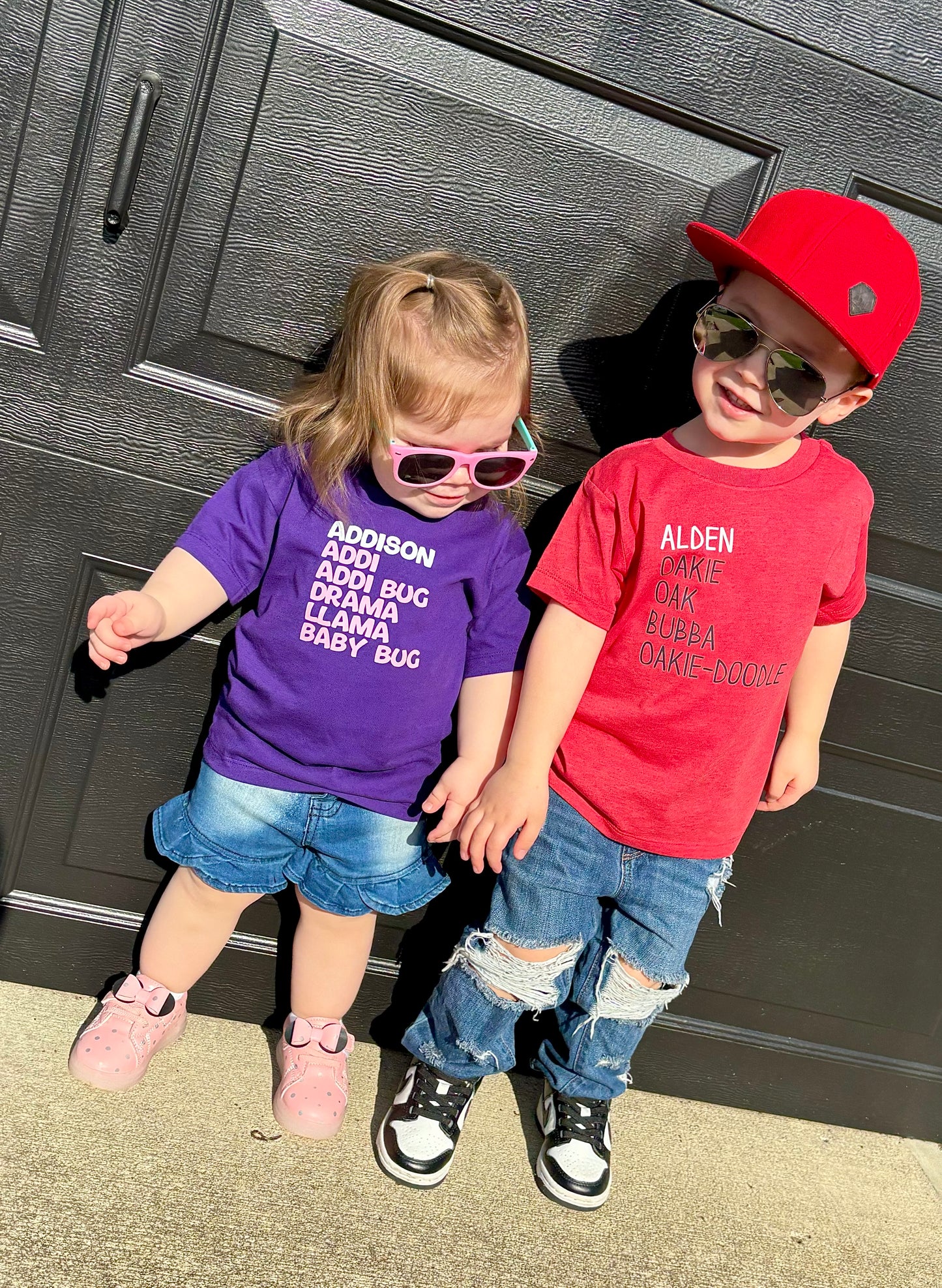 Nickname Tees- (Toddler Sizes)