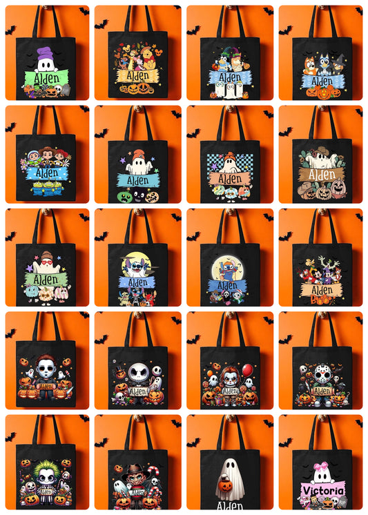 Halloween Treat Bags (Put Design Choice in Note Box!)