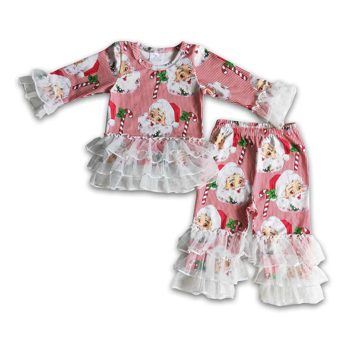 ᴡᴇᴇᴋʟʏ ᴘʀᴇ ᴏʀᴅᴇʀ Christmas Santa Vintage Tulle Set