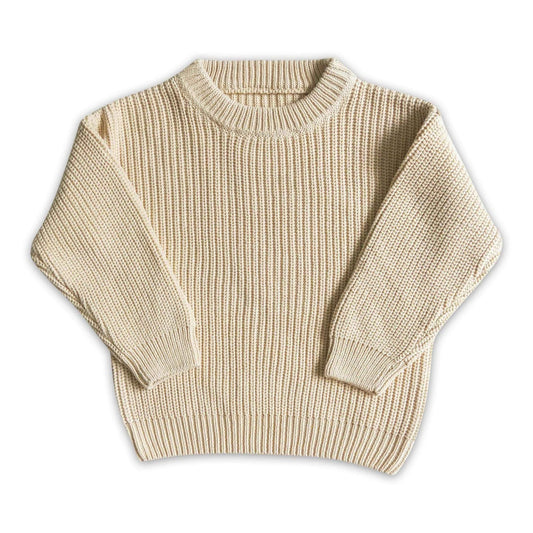 ᴡᴇᴇᴋʟʏ ᴘʀᴇ ᴏʀᴅᴇʀ Sweater- Cream