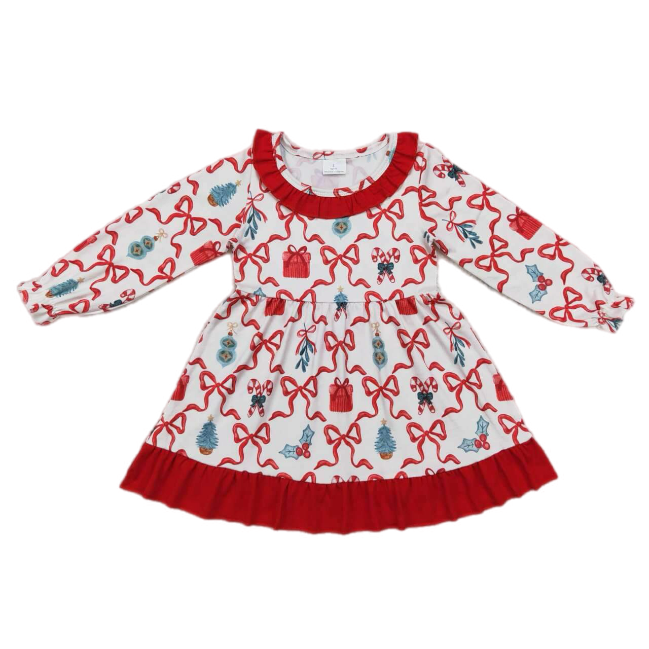 Christmas Ribbons Dress: Pre-Order