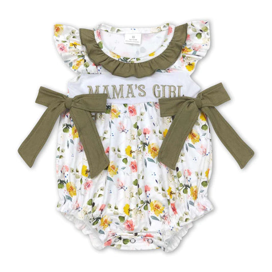 ᴡᴇᴇᴋʟʏ ᴘʀᴇ ᴏʀᴅᴇʀ  Embroidered Mama’s Girl Romper