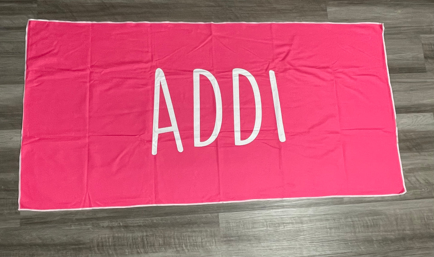 Customized Beach|Bath Towels (No Hood)- Religious