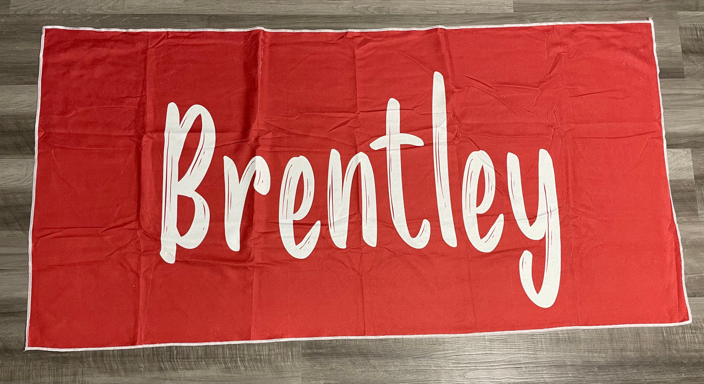 Customized Beach|Bath Towels (No Hood)- Religious