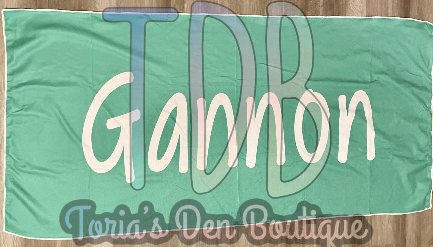 Customized Beach|Bath Towels (No Hood)- Boys Boys Boys