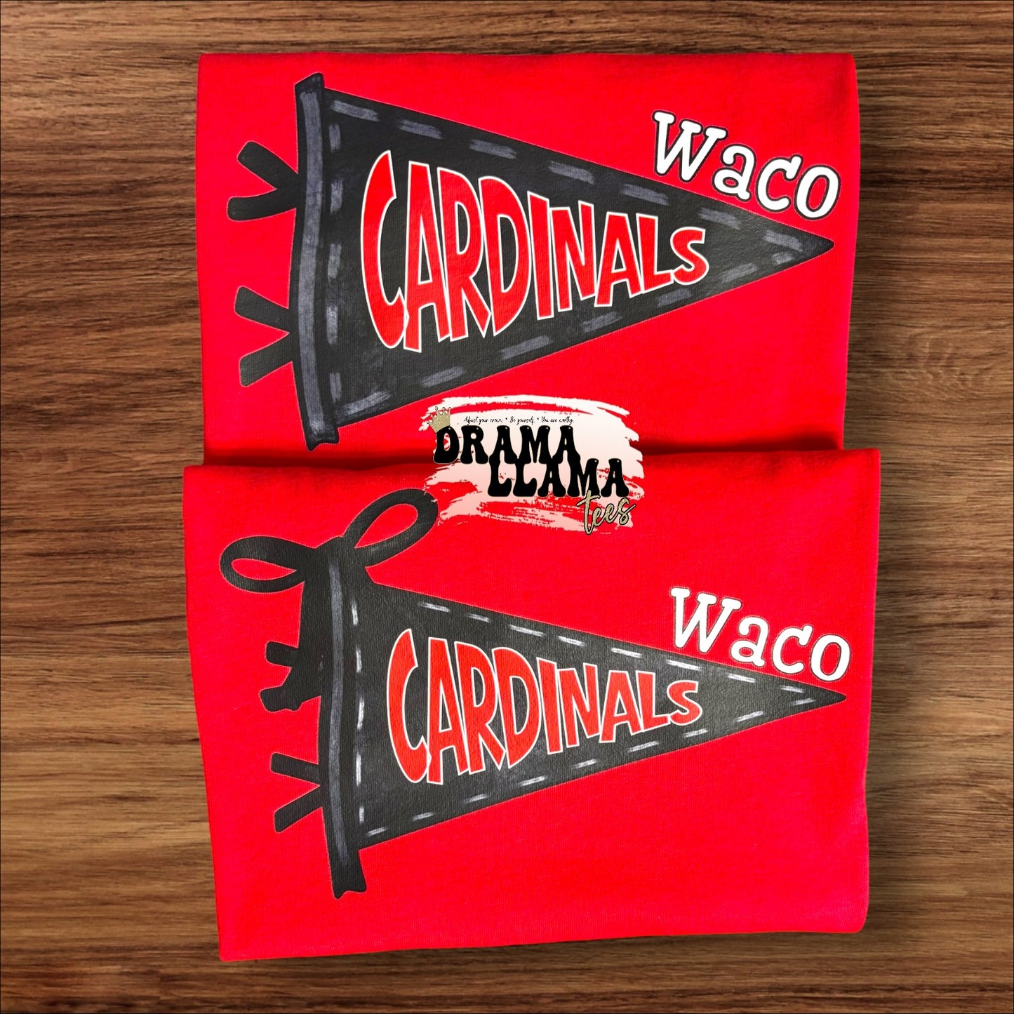 Pennant NO BOW Spirit INFANT & TODDLER Rabbit Skins Tees | Put team name/info in note box!!