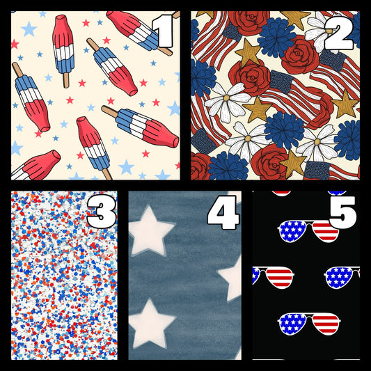 Customized Blankets- Fourth of July