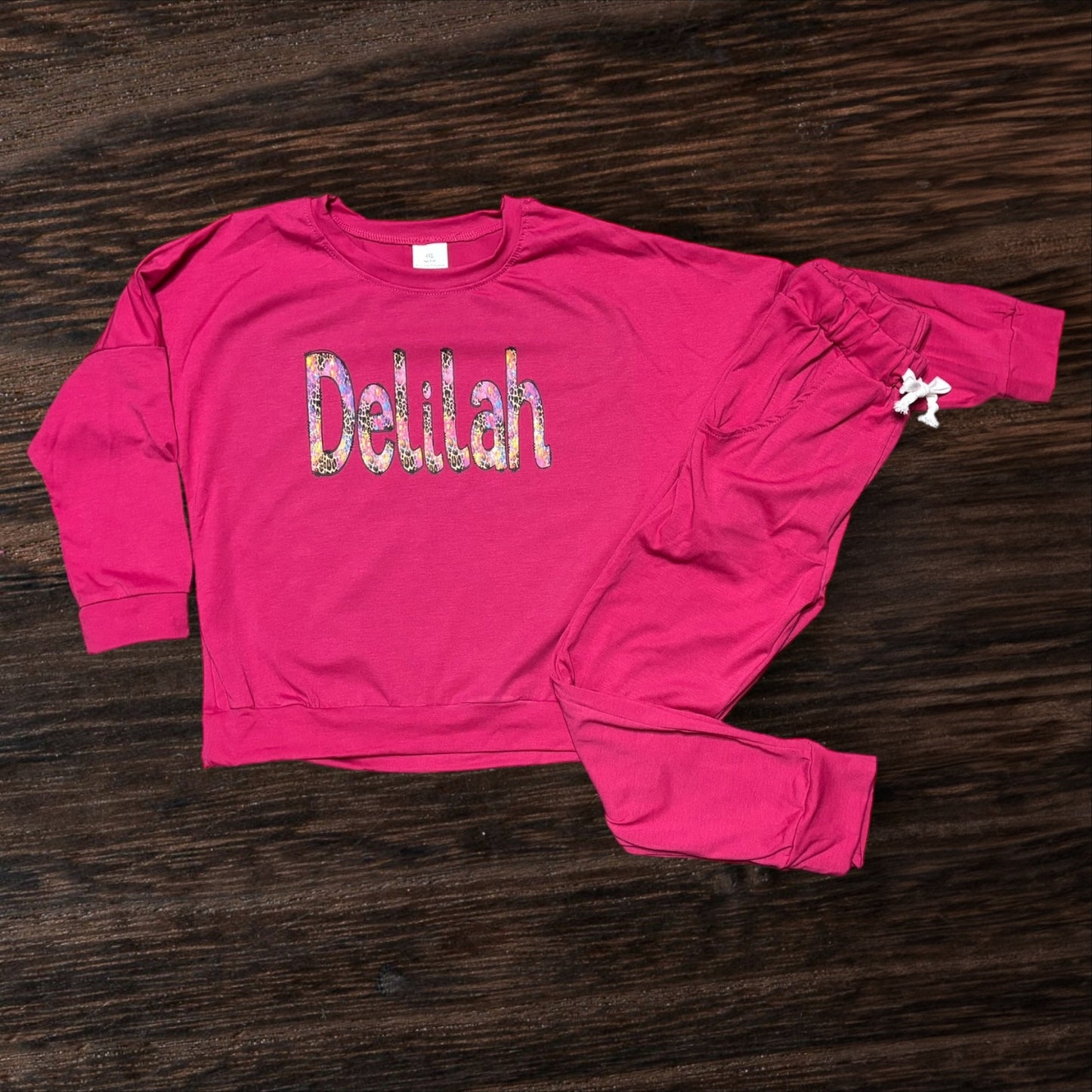 Customized Jogger Sets! (Put size in note box!)