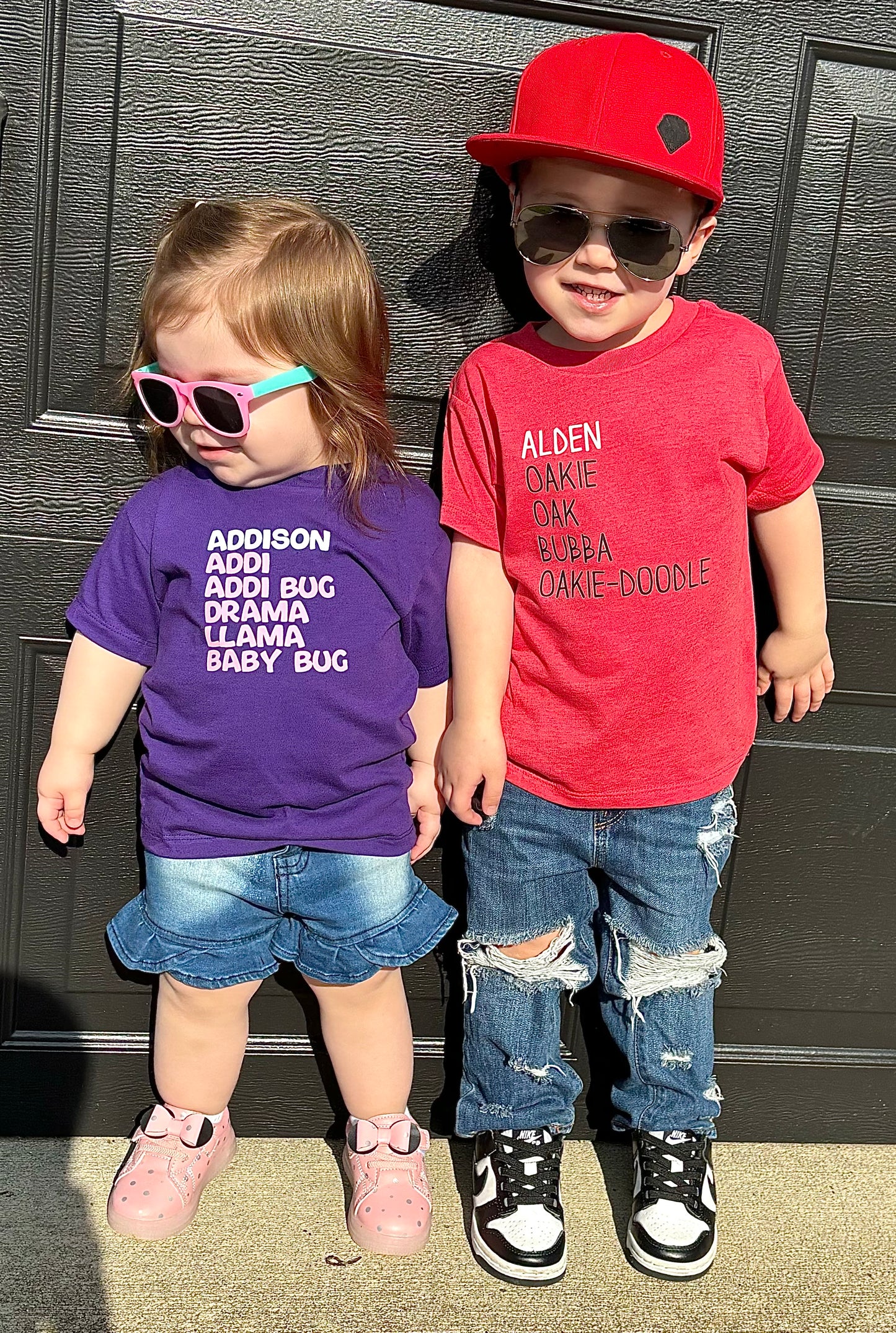 Nickname Tees- (Toddler Sizes)