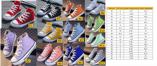 ᴡᴇᴇᴋʟʏ ᴘʀᴇ ᴏʀᴅᴇʀ Shoes (MEASURE AND USE CHART) #1-#7