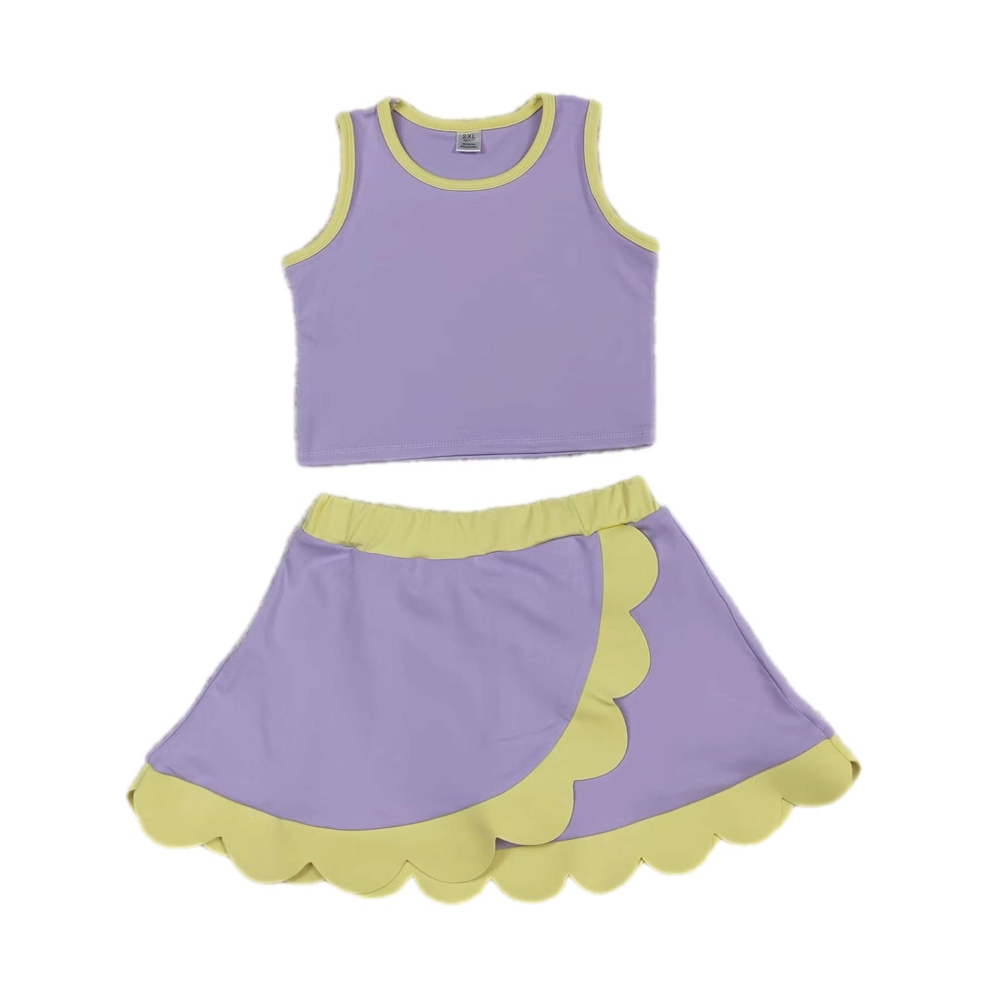 2 Piece Tank and Skort Sets | With or Without Personalization