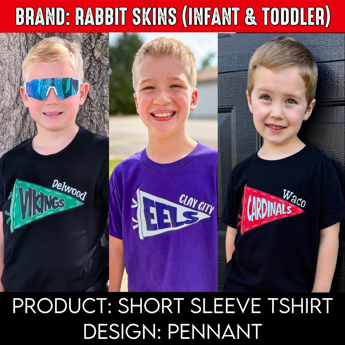 Pennant | Brand: Rabbit Skins | Put team name/info in note box!! | Toddler Sizes