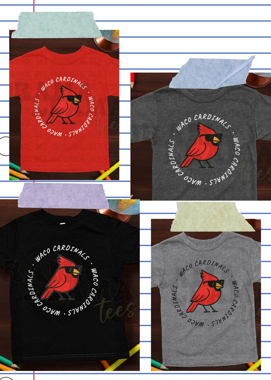 Waco Tees 1 WACO Cool Card & Circle