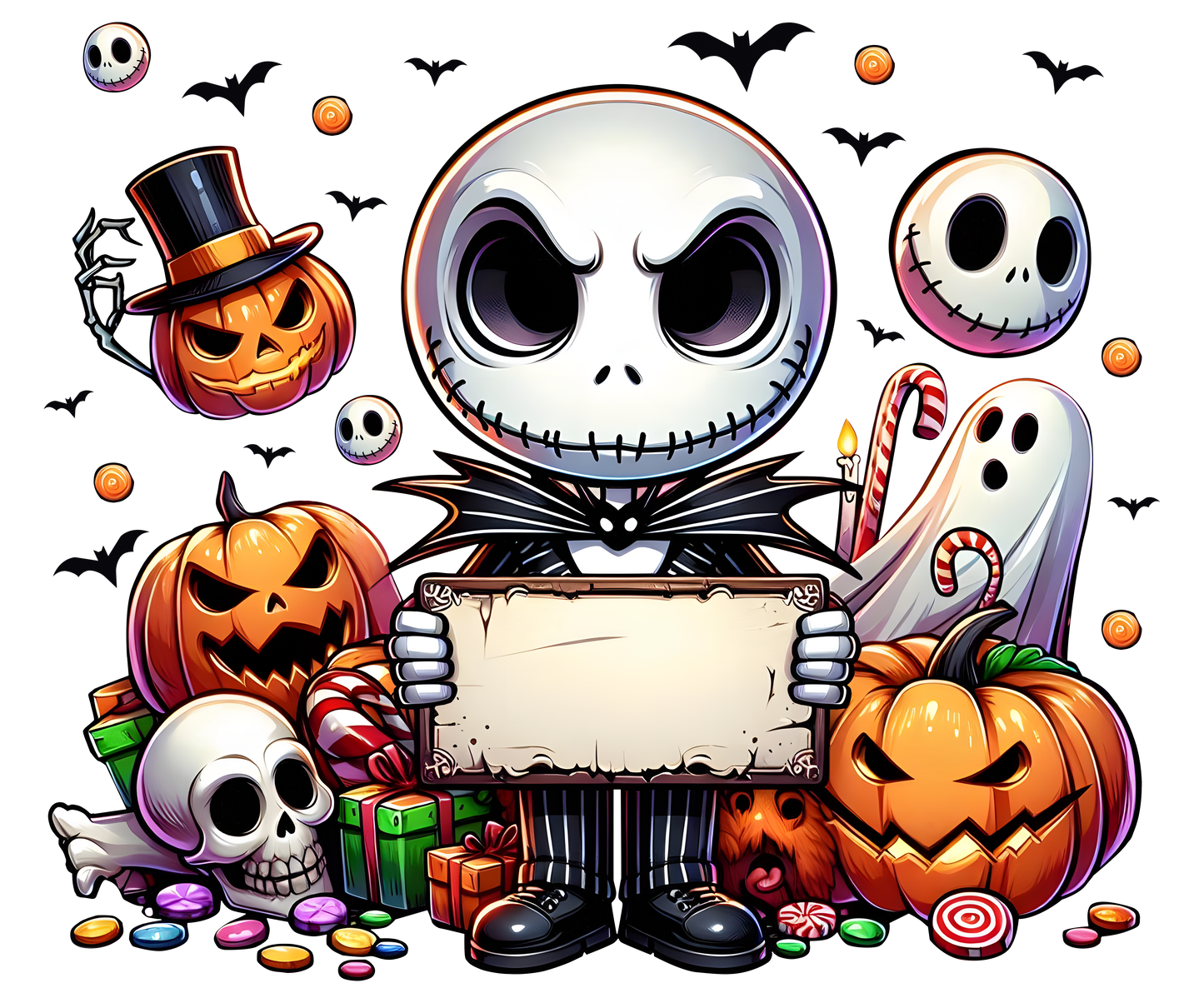 Halloween Treat Bags (Put Design Choice in Note Box!)