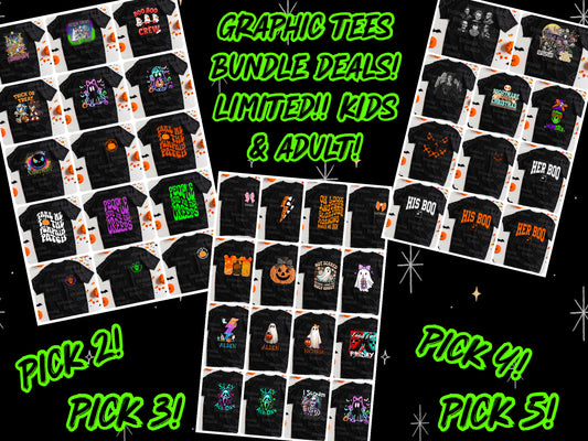 Deals Week Deal 2 ADULT SIZES 2XL & 3XL: Pick 2 for $40, Pick 3 for $55, Pick 4 for $69, Pick 5 for $80
