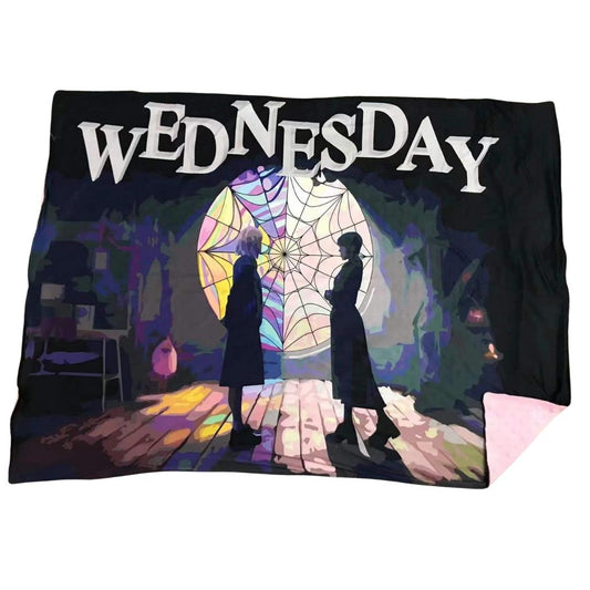 ᴡᴇᴇᴋʟʏ ᴘʀᴇ ᴏʀᴅᴇʀ Blanket- Wednesday Blanket 30x40"