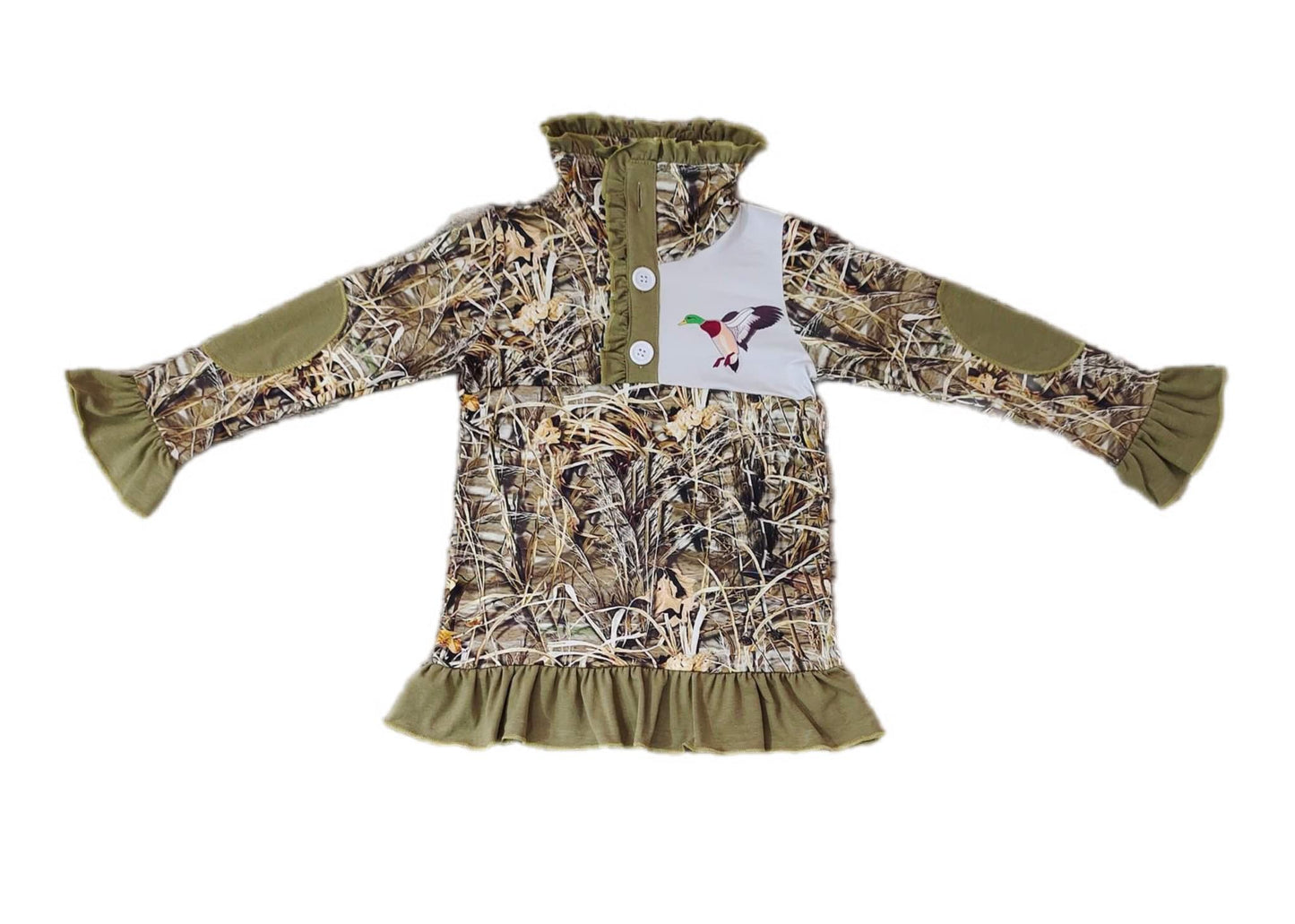 ᴡᴇᴇᴋʟʏ ᴘʀᴇ ᴏʀᴅᴇʀ Quarter Zip- Camouflage Duck