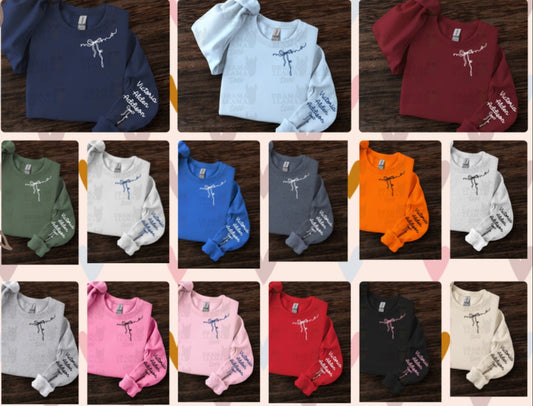 Any Title with Kid(s) Names Coquette Sweatshirts