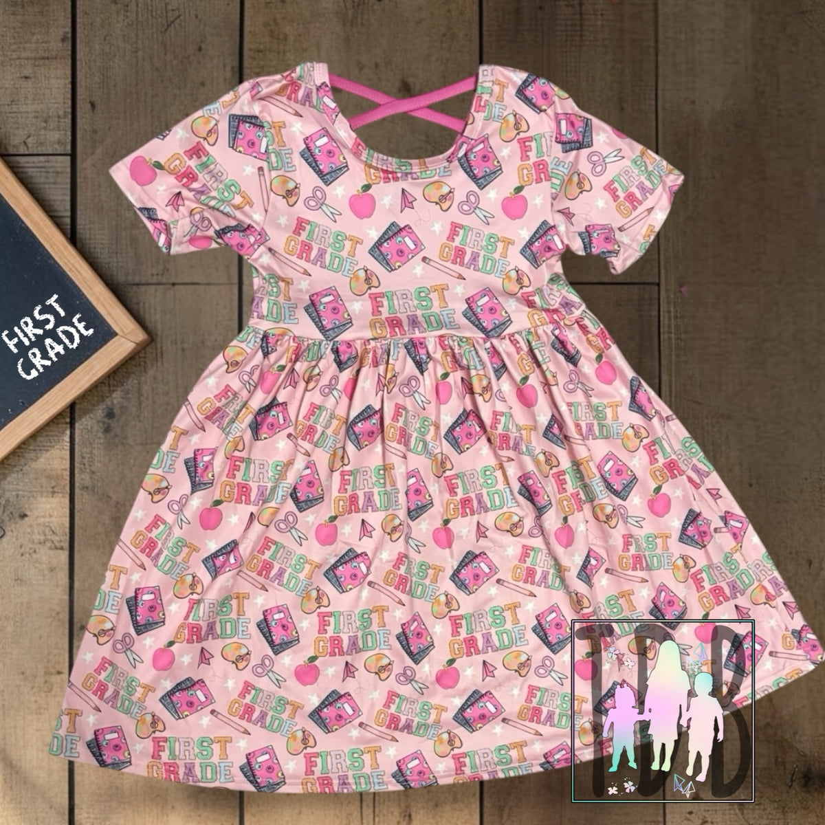 RTS Grade Level Twirl Dresses Pre-K to Fourth Grade: A TDB Exclusive