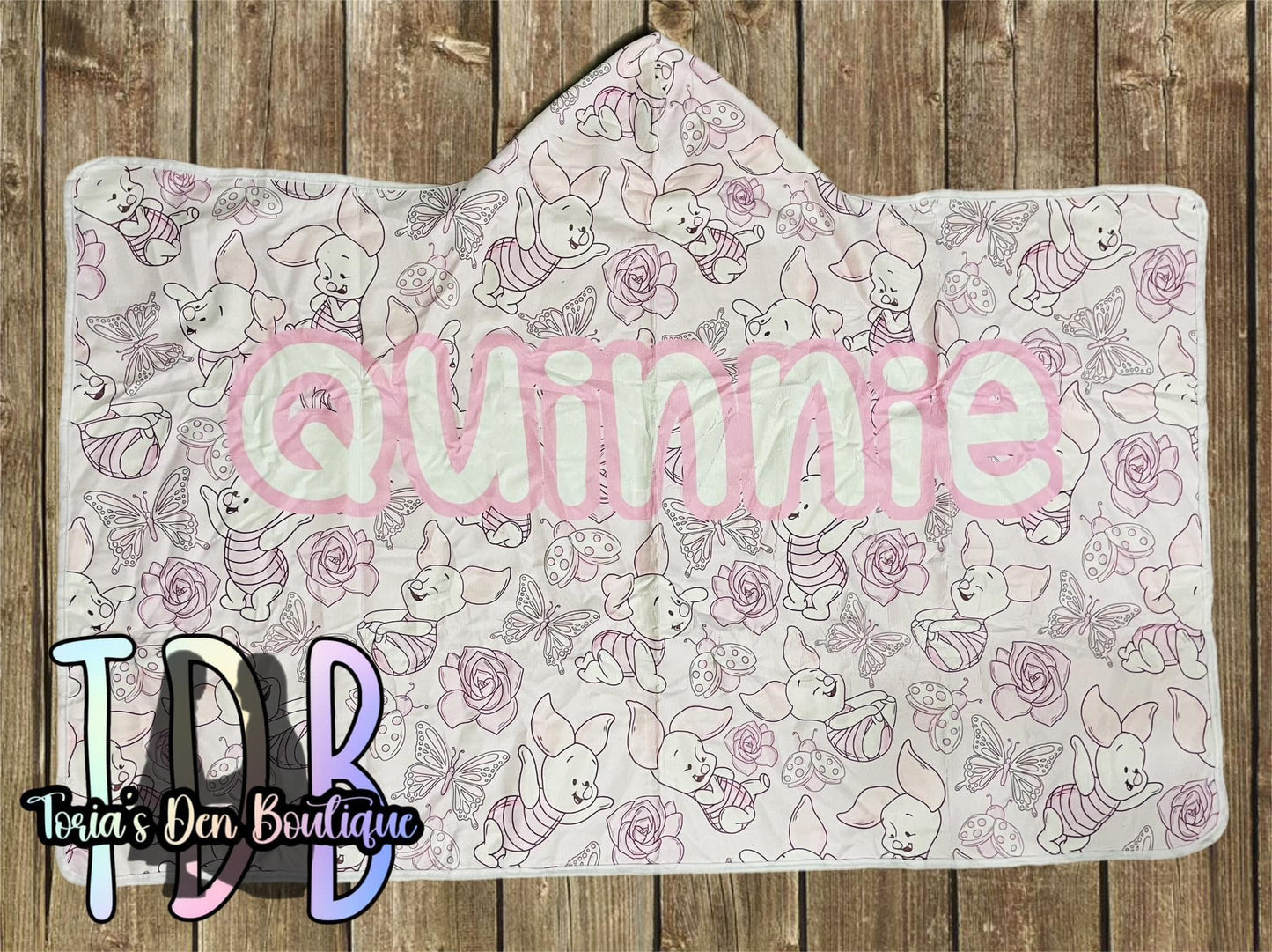 Customized Hooded Bath Towels (3 Sizes)- 90's Babies