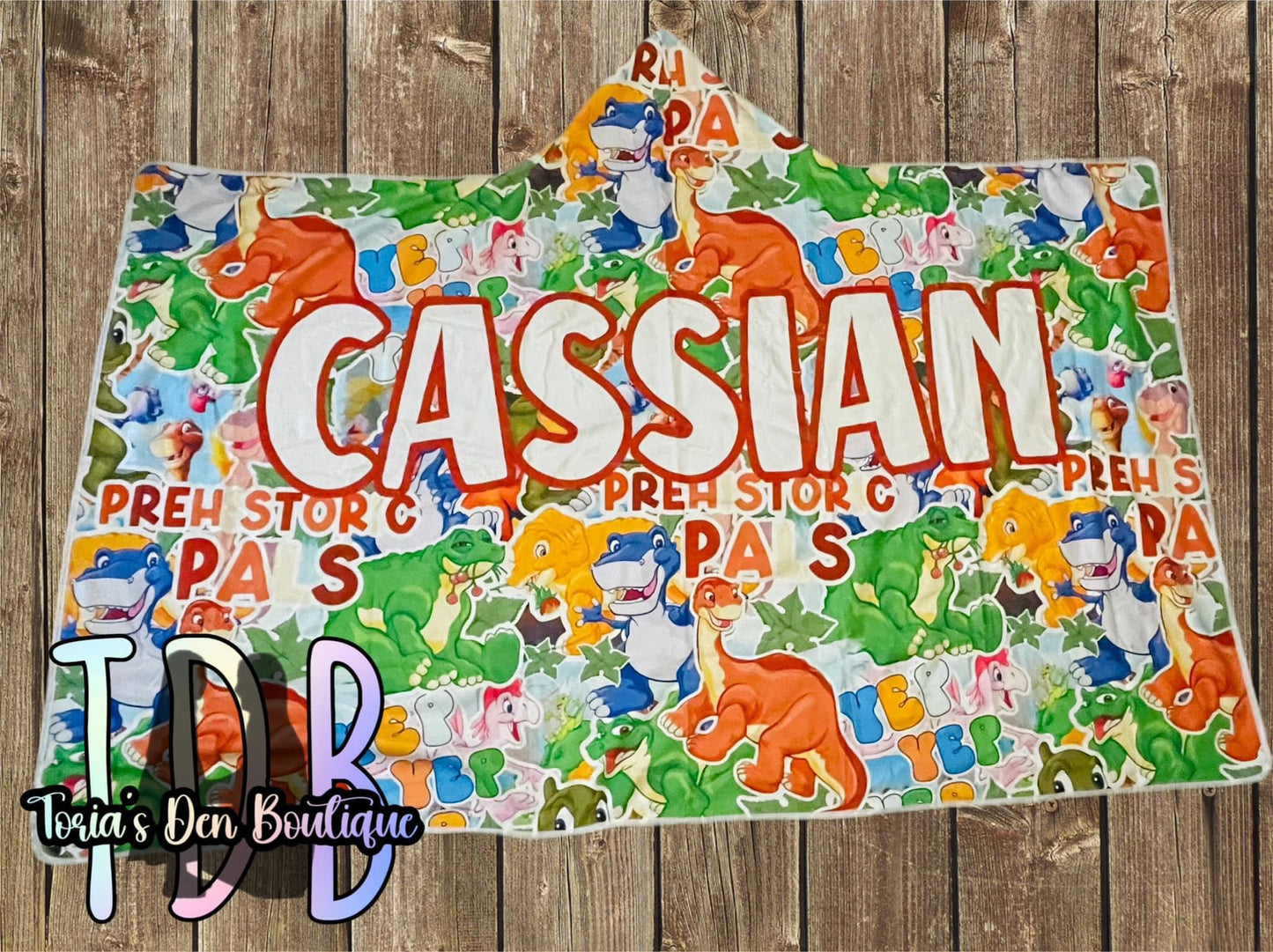 Customized Hooded Bath Towels (3 Sizes)- Boys Boys Boys