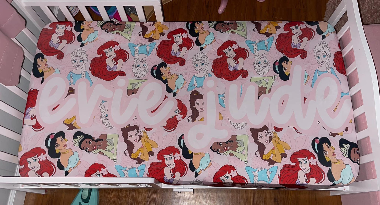 Customized Fitted Sheets- Boys Boys Boys